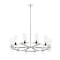Z-Lite Datus 12 Light Chandelier, Polished Nickel & Clear 4008-12PN - alternate 1